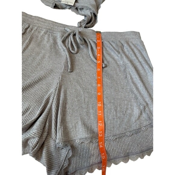 New Women's Sonoma Goods Pajama Rib Tank Top And Pajama Shorts Sleep Set L/XXL - Picture 15 of 15